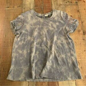 Akemi + kin anthropology short sleeve top women’s medium